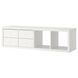 IKEA Книжкова шафа/2 вставки, біла KALLAX, 792.782.93 79278293 фото 1