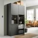 IKEA Книжный шкаф/стеклянная дверь, темно-серый Лаппвикен/Синдвик темно-серый BEST&Aring;, 895.081.37 89508137 фото 4