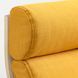IKEA Кресло-качалка, дубовый шпон, беленый/Скифтебо желтый PO&Auml;NG, 193.958.60 19395860 фото 4