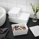 IKEA Контейнер, білий KUGGIS, 605.685.46 60568546 фото 7