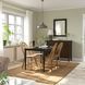 IKEA Стіл та 4 стільці, чорний/акація DANDERYD / SKOGSTA, 095.451.91 09545191 фото 1