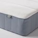 IKEA Ліжко Continental, Vester&ouml;y середньої жорсткості/блакитний білий LYNG&Ouml;R, 895.534.17 89553417 фото 5