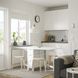 IKEA Стіл та 4 табурета, білий/береза NORDEN / KYRRE, 795.688.29 79568829 фото 2