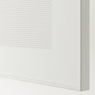 IKEA Шкаф с дверцами, белый/Мёртвикен белый BEST&Aring;, 894.249.96 89424996 фото