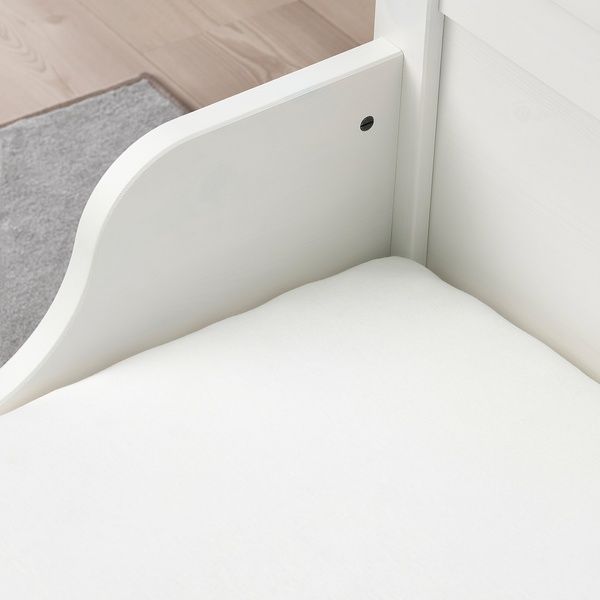 IKEA Простыня на резинке, белая LEN, 104.652.68 10465268 фото