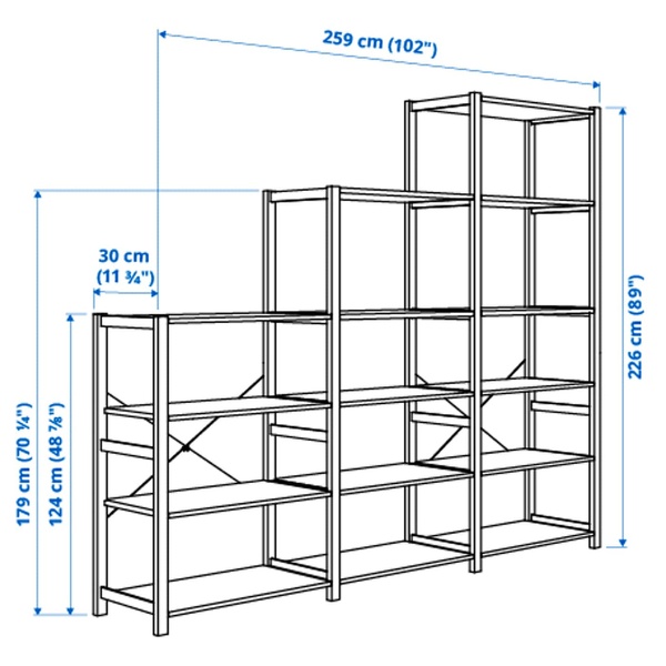 IKEA HUVON (ИКЕА HUVÖN), Основа для зонта, серая, 56 x 56 см, 504.571.05 49403948 фото