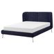 IKEA М&#39;який каркас ліжка, Tallmyra black-blue/Leirsund TUFJORD, 695.553.61 69555361 фото 1