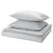 IKEA Пододеяльник и 2 наволочки, серый PILTANDVINGE, 505.790.84 50579084 фото 1