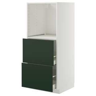 IKEA Sza st island pie/2szu, white/Havstorp насичено-зелений METOD / MAXIMERA, 095.575.94 09557594 фото