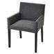 IKEA Крісло з підлокітниками, чорний/Гуннаред темно-сірий M&Aring;REN&Auml;S, 995.143.88 99514388 фото 2