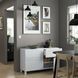 IKEA Комбінація стелажів з дверцятами/шухлядами, білий/Ханвікен/Стуббарп білий BEST&Aring;, 791.952.93 79195293 фото 3