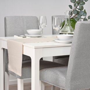 IKEA SVARTSENAP (ІKEA СВАРЦЕНАП), Доріжка столу, натуральна, 35x130 см, 405.330.63 40533063 фото