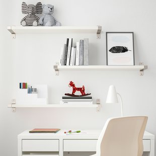 IKEA Набор полок BERGSHULT / GRANHULT (ИКЕА БЕРГСХУЛЬТ / ГРАНГУЛЬТ), Комплект полок, 792.910.82 79291082 фото