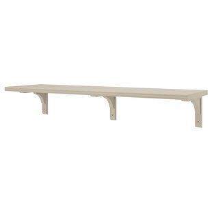 IKEA Полка настенная, серо-бежевый BERGSHULT / RAMSHULT, 595.635.21 59563521 фото