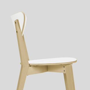 IKEA Стул, белый/береза NORDMYRA, 205.818.80 20581880 фото