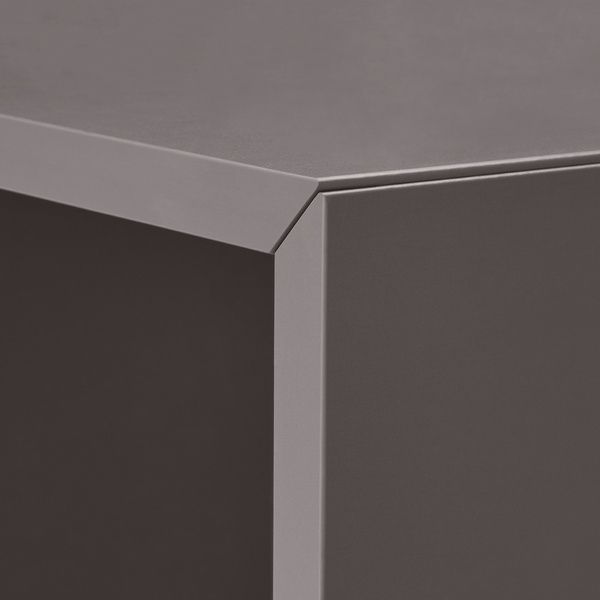 IKEA Навісна комбінована шафа темно-сіра EKET, 392.863.94 39286394 фото