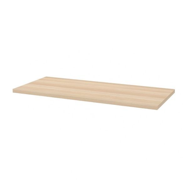 IKEA Письменный стол, дуб беленый/черный LAGKAPTEN / ADILS, 594.172.52 59417252 фото