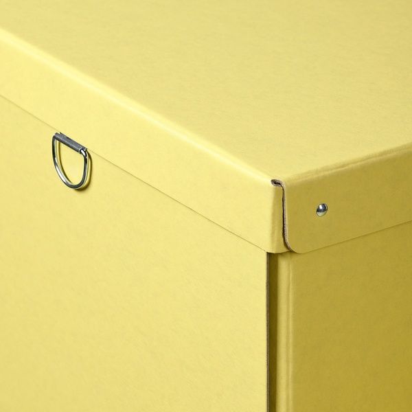 IKEA Контейнер з кришкою, жовтий NIMM, 705.959.45 70595945 фото