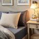 IKEA Простыня на резинке, темно-серая NATTJASMIN, 904.426.83 90442683 фото 1