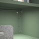 IKEA Шкаф/2 двери, серо-зеленый BROR, 505.473.90 50547390 фото 3