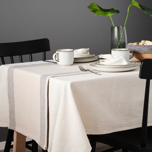 IKEA SILVERARV (ІKEA СИЛЬВЕРАРВ), Доріжка столу, синя/бежева, 45x150 см, 505.400.39 50540039 фото