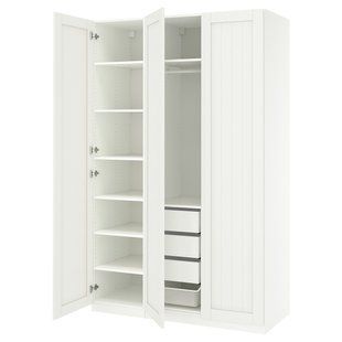 IKEA Гардероб комбінований білий/білий PAX / GULLABERG, 595.630.88 59563088 фото