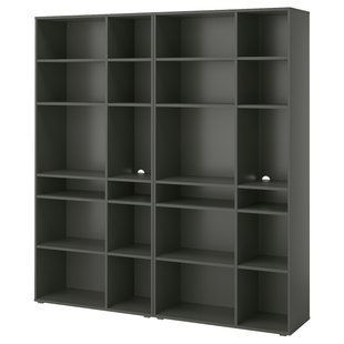 IKEA Комбинация полок, темно-серый VIHALS, 695.210.69 69521069 фото