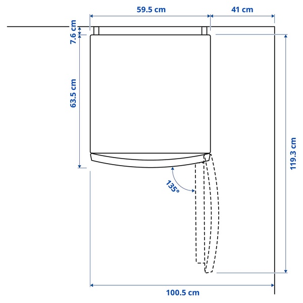 IKEA VALGANG (ИКЕА ВЭЛГОНГ), Холодильник/морозильник, IKEA 700 отдельно стоящий/стальной, 246/83 л, 004.901.26 00490126 фото