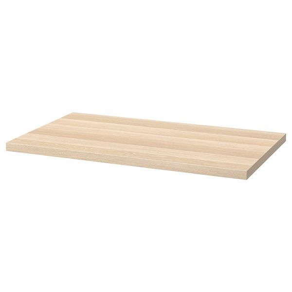 IKEA Письменный стол, дуб беленый/белый LINNMON / SP&Auml;ND, 095.638.68 09563868 фото