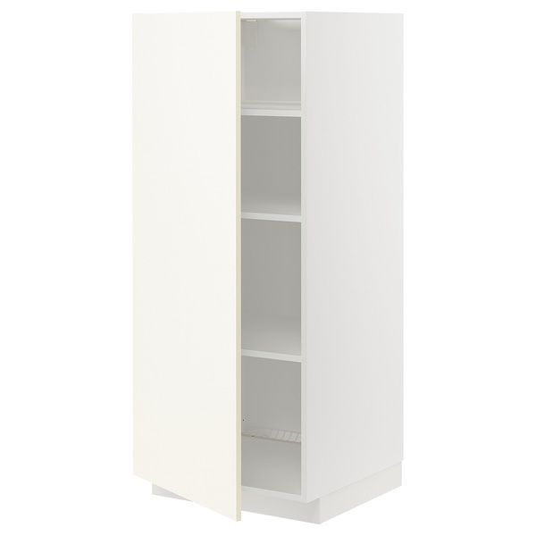 IKEA Висока шафа/полиці, білий/Вальстена білий METOD, 795.073.17 79507317 фото