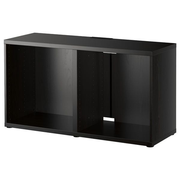 IKEA Тумба під телевізор, чорно-коричнева BEST&Aring;, 402.998.85 40299885 фото