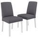 IKEA Стул, белый/Гуннаред средне-серый BERGMUND, 694.815.96 69481596 фото 2