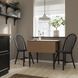 IKEA Стол и 2 стула, сосна черная/черный DANDERYD / SKOGSTA, 395.680.77 39568077 фото 2