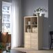IKEA Стеллаж с 4 вставками, дуб беленый KALLAX, 291.975.72 29197572 фото 3