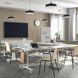 IKEA Стол складной на колесах, белый. MITTZON, 205.279.54 20527954 фото 4