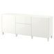 IKEA Комбинация с ящиками, белый/Сельсвикен/Стуббарп глянцевый/белый BEST&Aring;, 191.956.63 19195663 фото 2