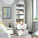 IKEA Книжный шкаф, белая сирень/с 2 ящиками SM&Aring;STAD / PLATSA, 695.426.46 69542646 фото 5