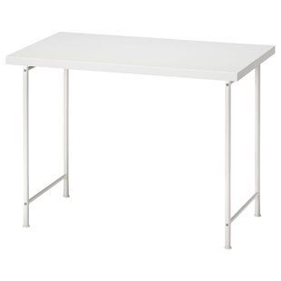 IKEA Письмовий стіл, білий LINNMON / SP&Auml;ND, 695.638.65 69563865 фото