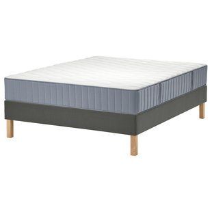 IKEA Ліжко Continental, фірма V&aring;gstranda/світло-блакитний темно-сірий LYNG&Ouml;R, 795.538.04 79553804 фото