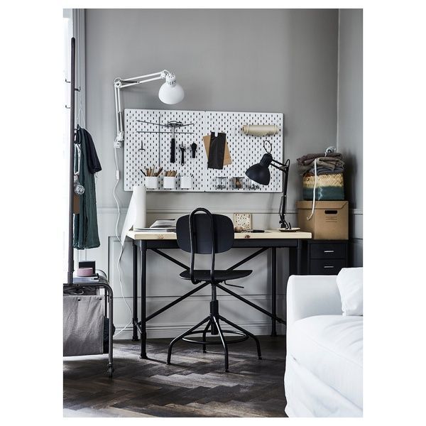 IKEA Перфорированная доска, белая SK&Aring;DIS, 003.208.03 00320803 фото