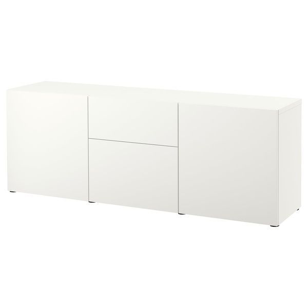 IKEA Комбинация с ящиками, белый/Лаппвикен белый BEST&Aring;, 894.126.63 89412663 фото