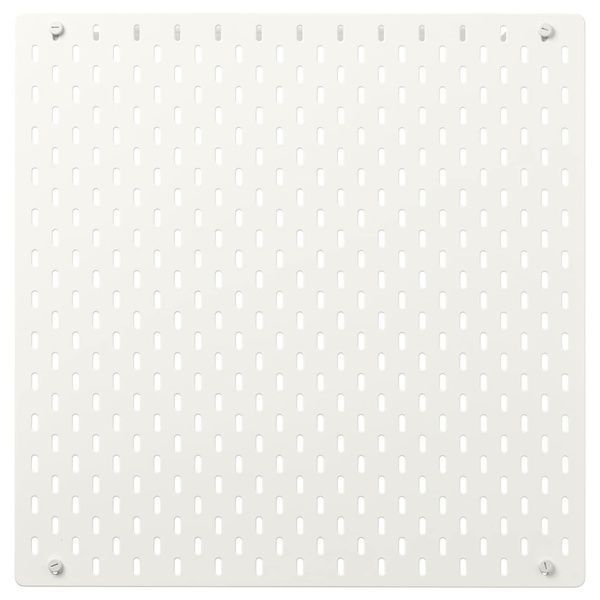 IKEA Перфорированная доска, белая SK&Aring;DIS, 003.208.03 00320803 фото