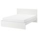IKEA Каркас ліжка, високий, білий/Lur&ouml;y MALM, 790.024.35 79002435 фото 1
