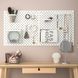 IKEA Перфорированная доска, белая SK&Aring;DIS, 003.208.03 00320803 фото 1