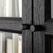 IKEA Стеклянная дверь, имитация черного цвета. дуб OXBERG, 504.773.68 50477368 фото 3