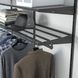 IKEA Настенный рельс, антрацит BOAXEL, 105.756.05 10575605 фото 3