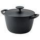 IKEA Кастрюля с крышкой, эмалированный чугун Матовый/черный VARDAGEN, 605.606.73 60560673 фото 2