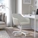 IKEA Обертове крісло Gunnared бежевий/білий TOSSBERG / MALSK&Auml;R, 795.082.32 79508232 фото 4