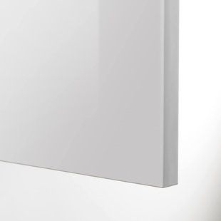 IKEA Подставка шкаф для мойки/сортировки. отходы, белый/Рингхульт светло-серый METOD, 994.647.03 99464703 фото