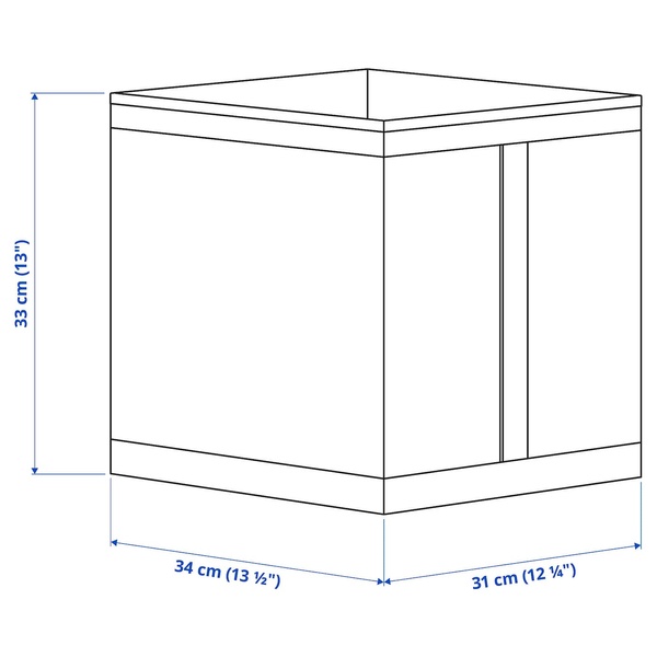 IKEA SKUBB (ИКЕА СКУББ), Коробка белая, 31x34x33 см, 001.863.95 00186395 фото